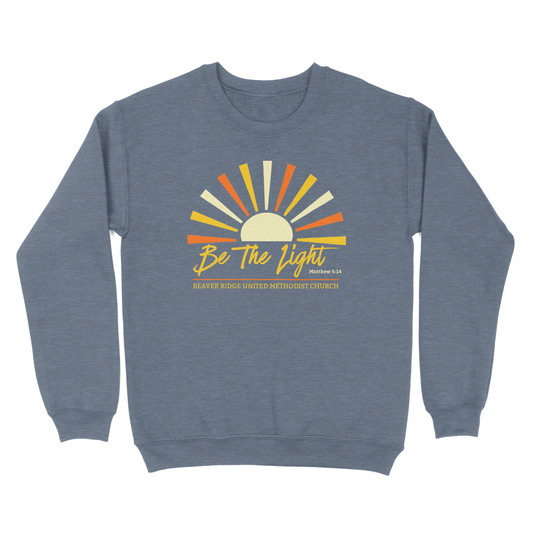 Be The Light Crew Neck Sweatshirt