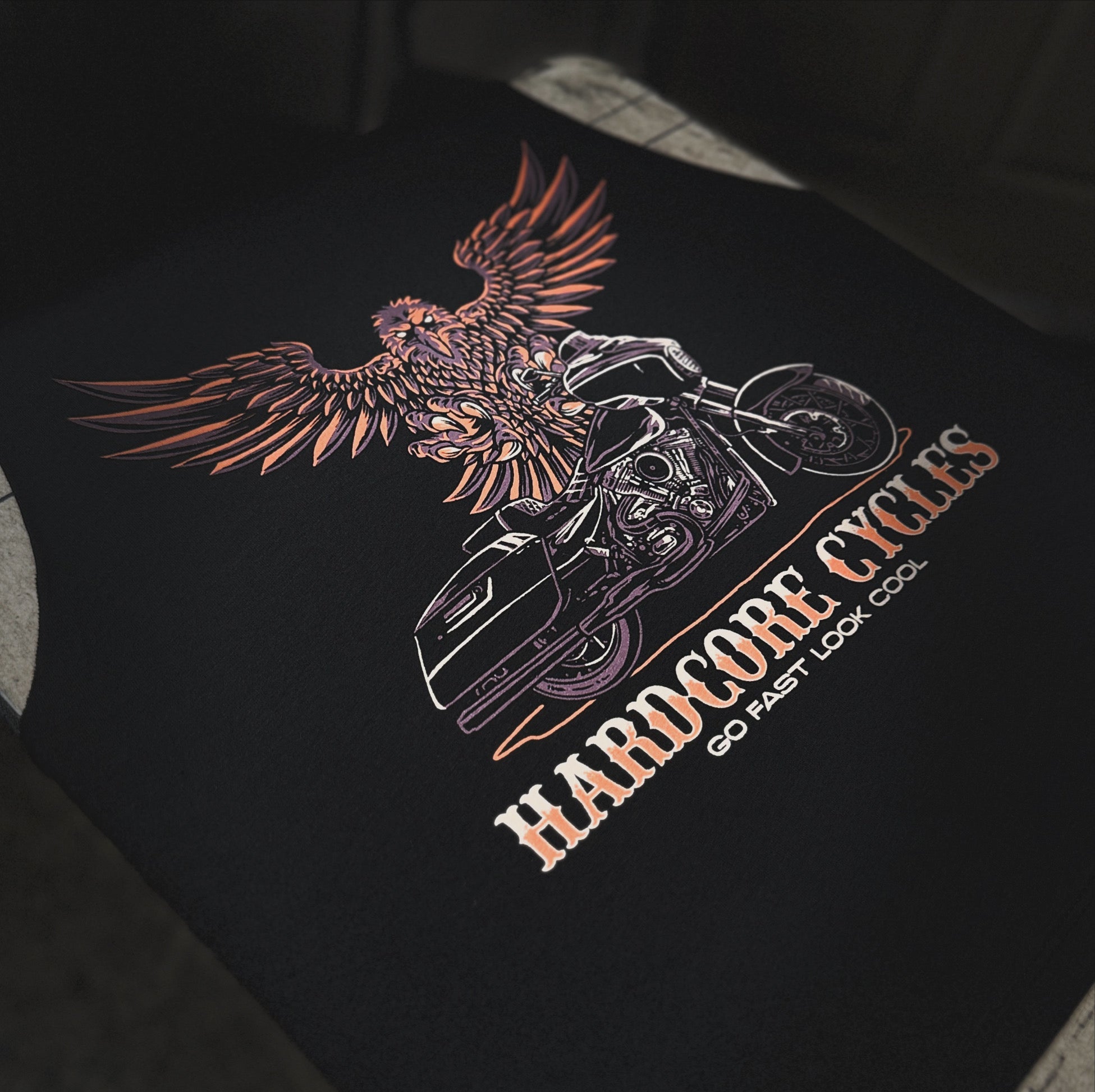 456 Print Co multi-color screen print detail